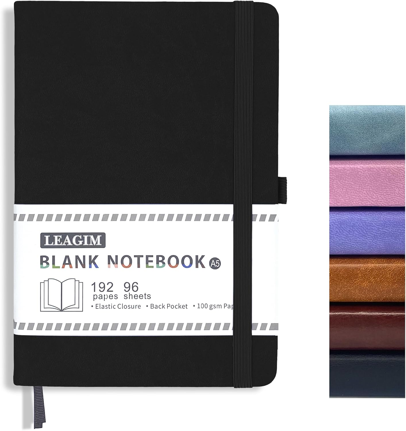 Leatherwork Journal - Boş Günlük Defteri A5 192 Sayfa