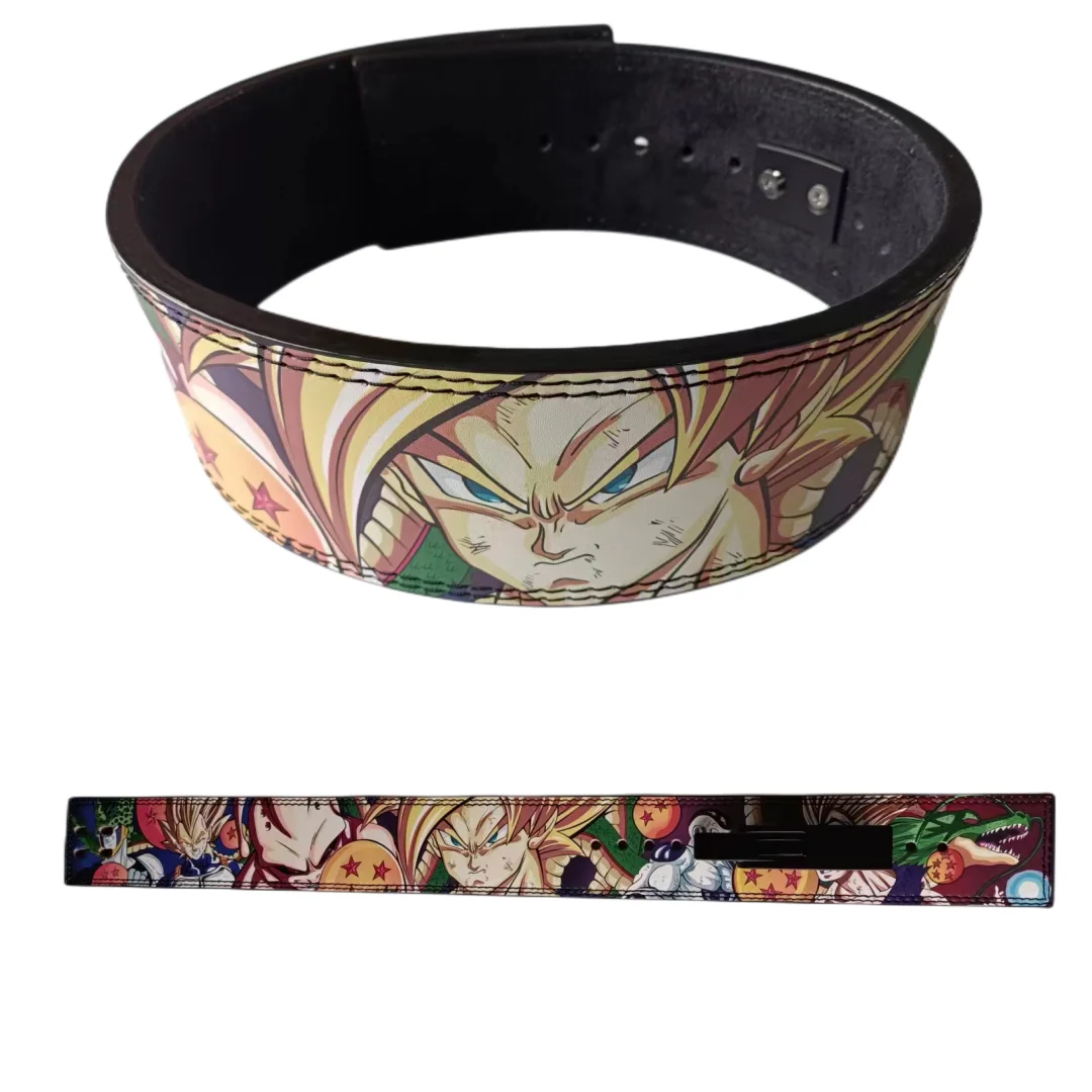 Leather Workout Belt - Anime ağırlık kaldırma kemeri gerçek deri