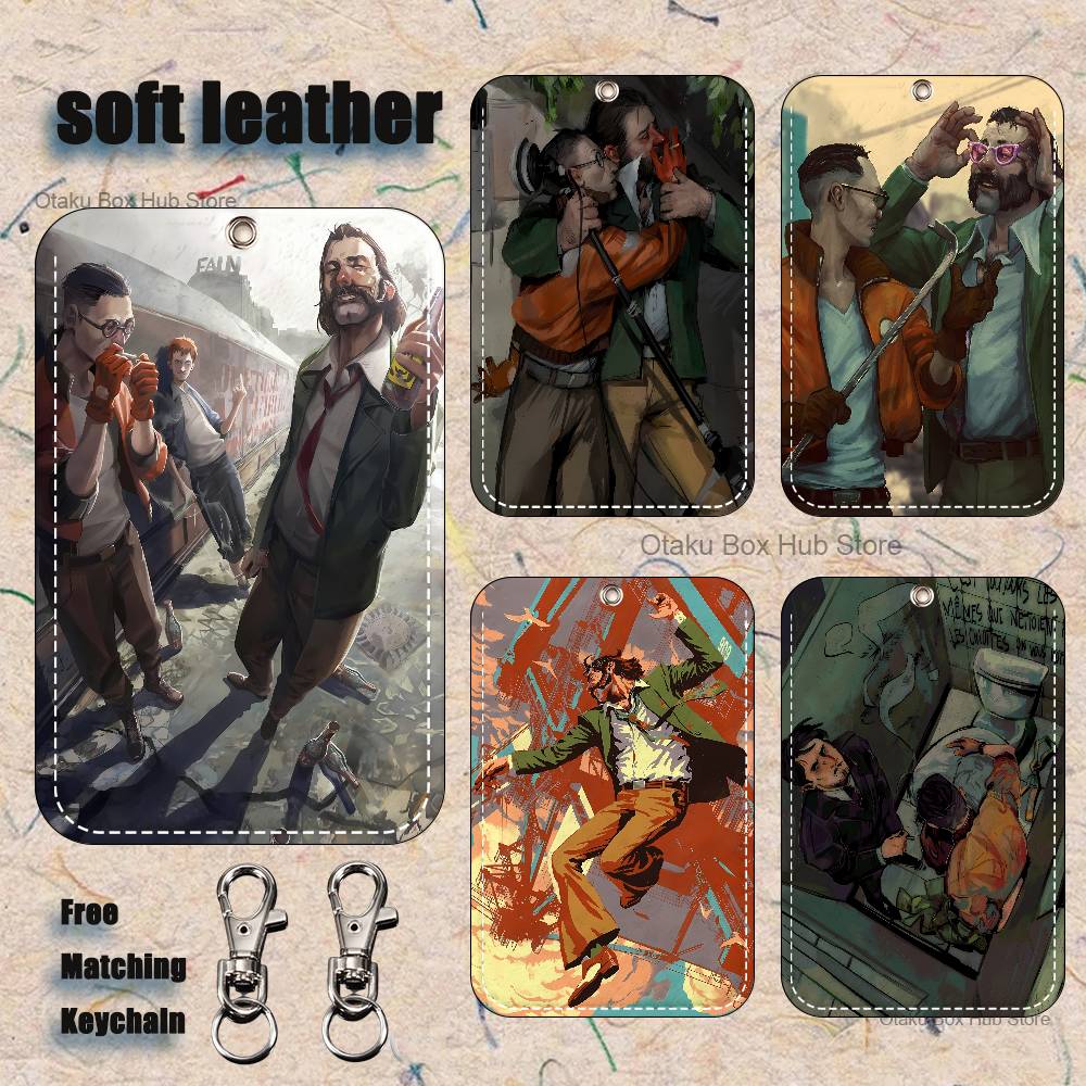 Leather Working - Oyun D-Disco E-Elysiums Tutucu Anahtarlık Banka