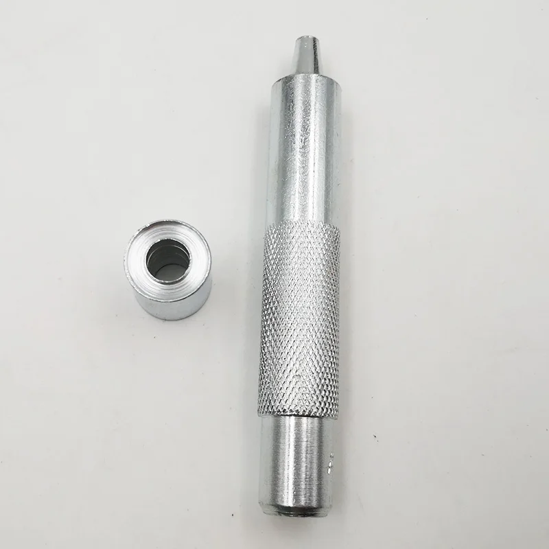 Leatherwork Rivet Setter - 2 adet/takım delme delikleri araçları 7
