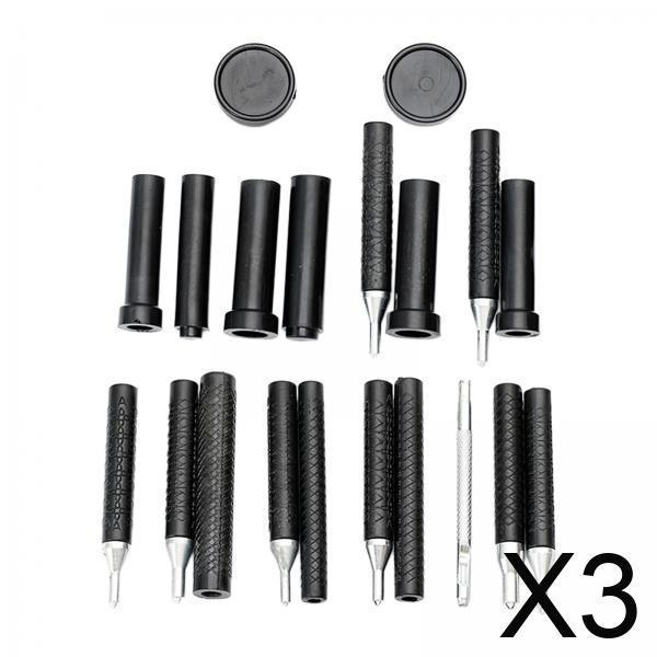 Leatherwork Rivet Setter - Tabanlı Metal Deri Delme Aleti ile