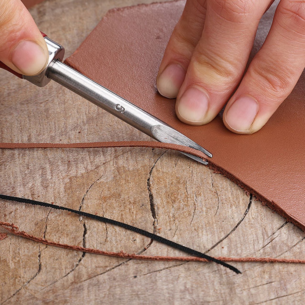 Leatherwork Edge Beveler - 1/5 Adet Paket Kitleri Deri Kenar