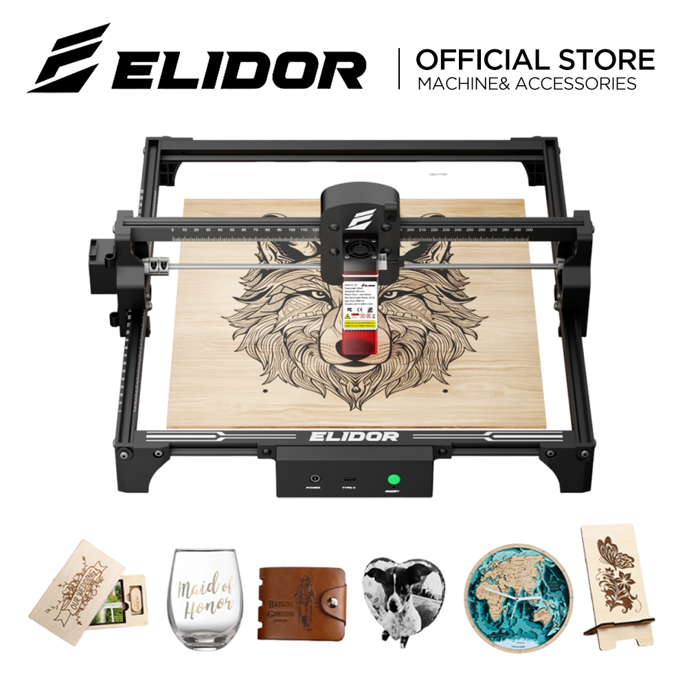 Leatherwork Beginner Tools - ELIDOR Z6 12W 6W Lazer Gravür