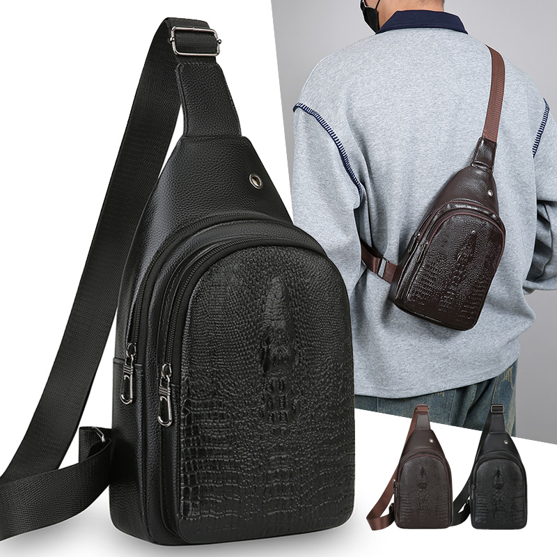 Leatherwork Essentials - Çok Yönlü PU Deri Çapraz Askılı