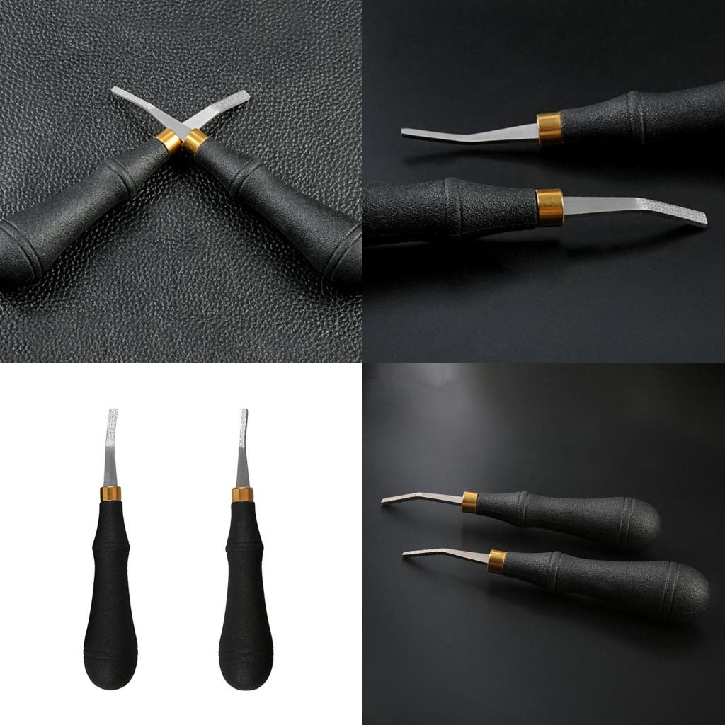Leatherwork Edge Beveler - Deri kenarlı mızrak alet paslanmaz çelik