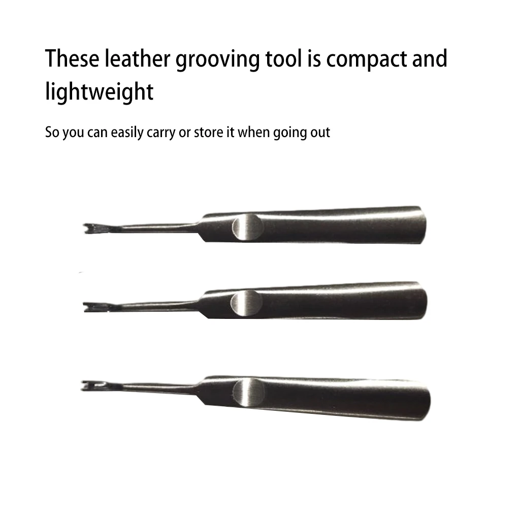 3 adet deri oluk açma seti U V - Leatherwork Edge Beveler incelemesi ve fiyatı