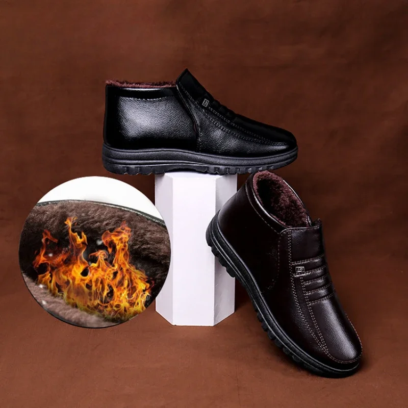 Artı boyutu erkek botları kış  - Leatherwork Boots incelemesi ve fiyatı