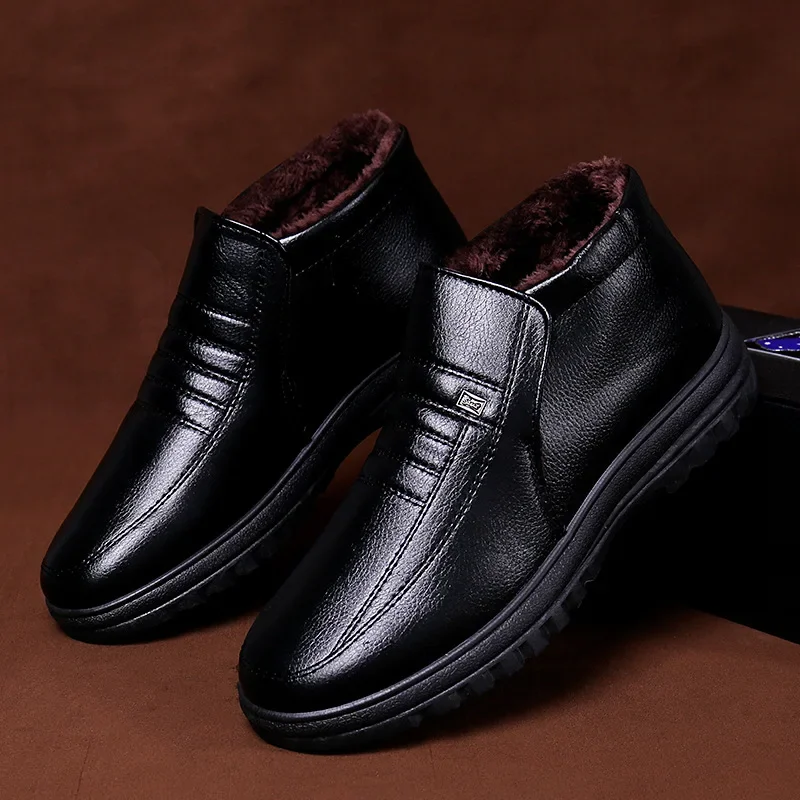 Artı boyutu erkek botları kış  - Leatherwork Boots incelemesi ve fiyatı