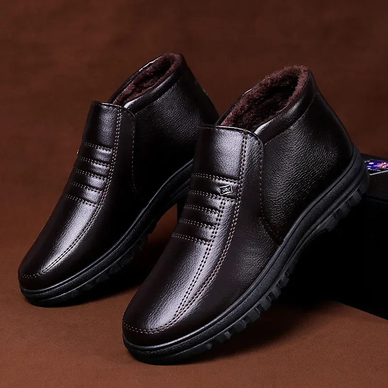 Artı boyutu erkek botları kış  - Leatherwork Boots incelemesi ve fiyatı