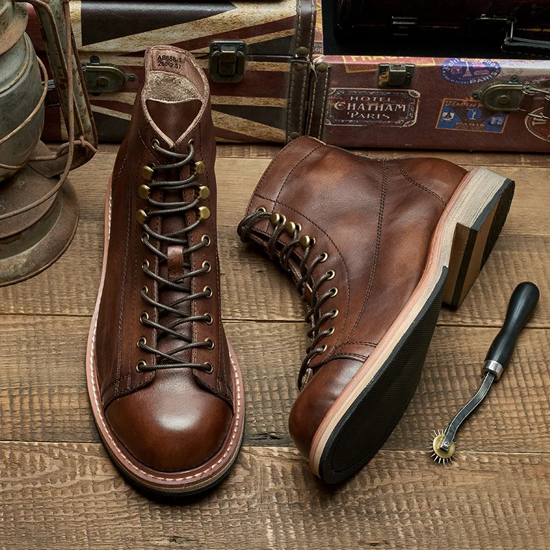 El yapımı İngiliz Büyük Boy Er - Leatherwork Boots incelemesi ve fiyatı