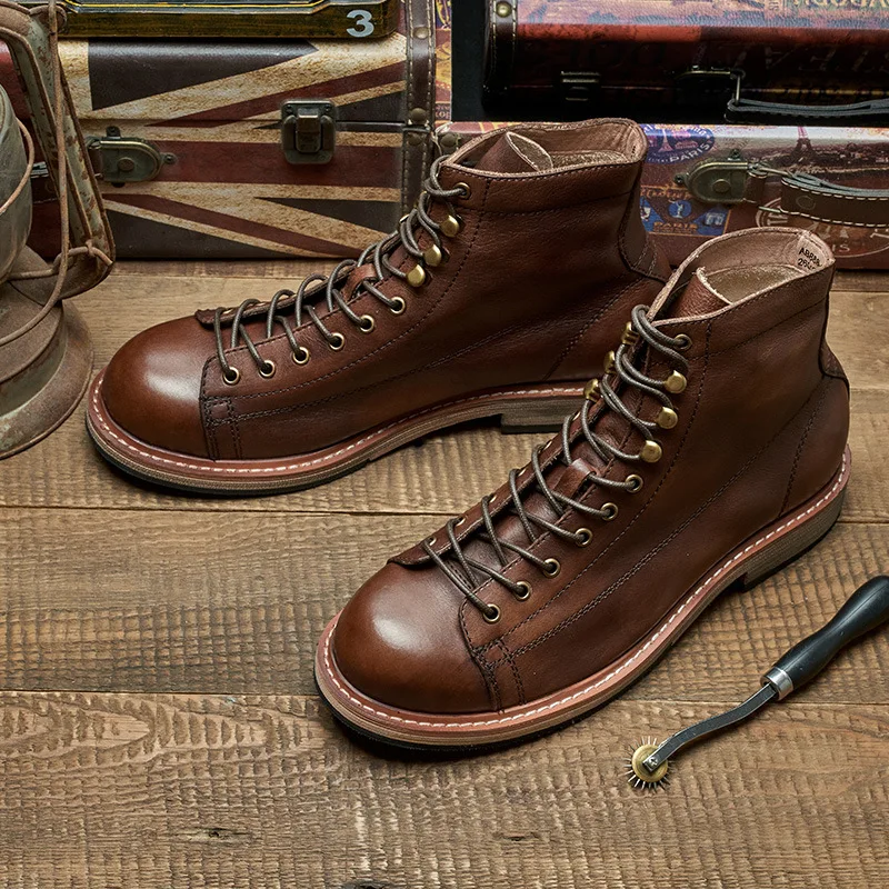 El yapımı İngiliz Büyük Boy Er - Leatherwork Boots incelemesi ve fiyatı