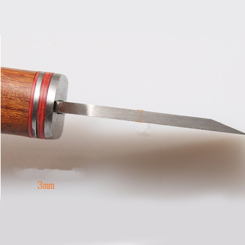 Deri el sanatları için 3 mm ka - Leatherwork Knife incelemesi ve fiyatı