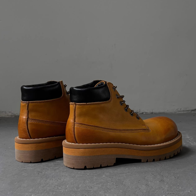 İngiliz Tarzı Erkek Ayak Bileğ - Leatherwork Boots incelemesi ve fiyatı