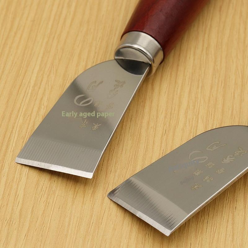 Yeni: Ahşap Saplı Deri Kesme B - Leatherwork Knife incelemesi ve fiyatı
