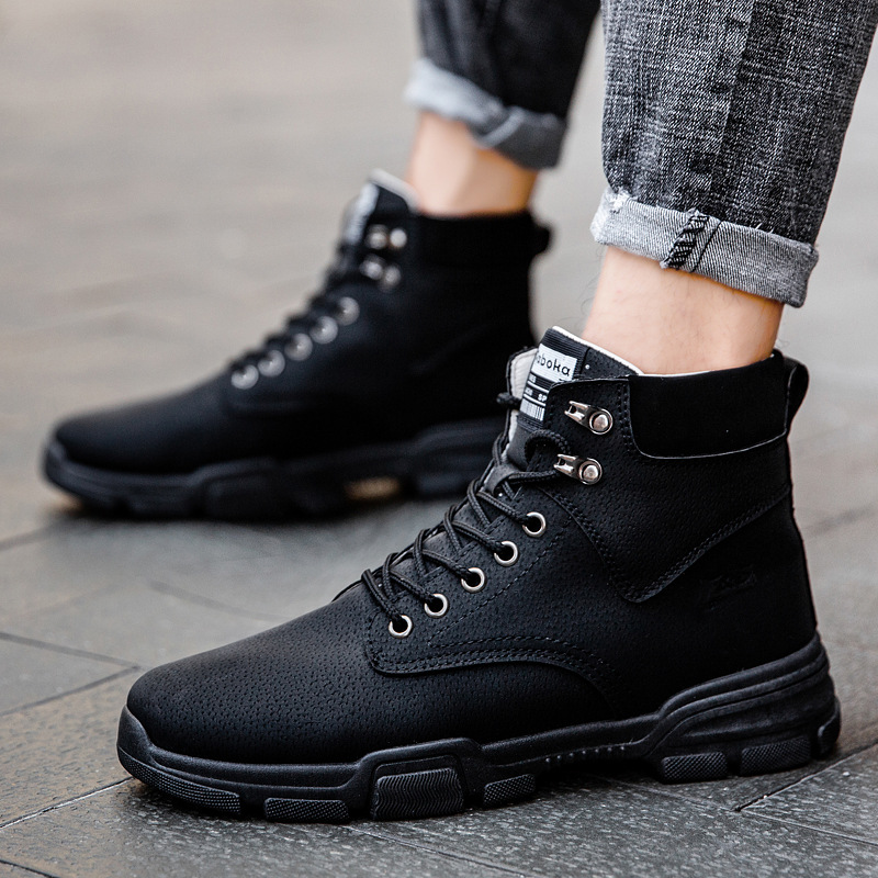 Yeni Moda Nefes Alabilen Erkek - Leatherwork Boots incelemesi ve fiyatı