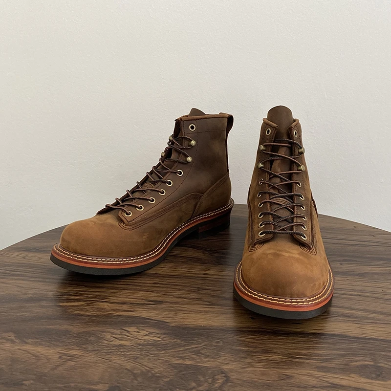Vintage İngiliz Erkek yarım çi - Leatherwork Boots incelemesi ve fiyatı
