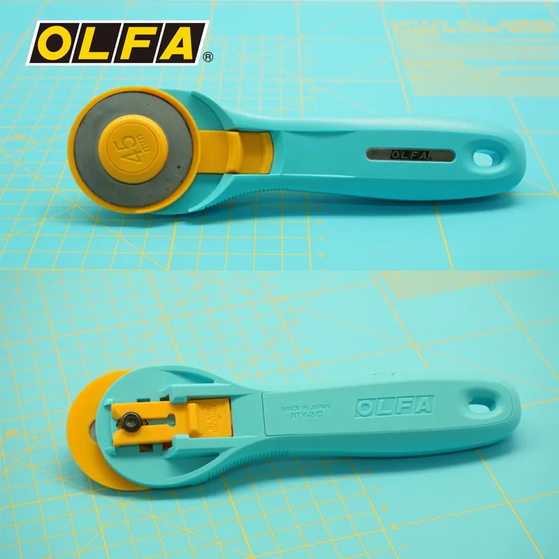 Olfa RTY-2/C 45mm döner Pinkle - Leatherwork Knife incelemesi ve fiyatı