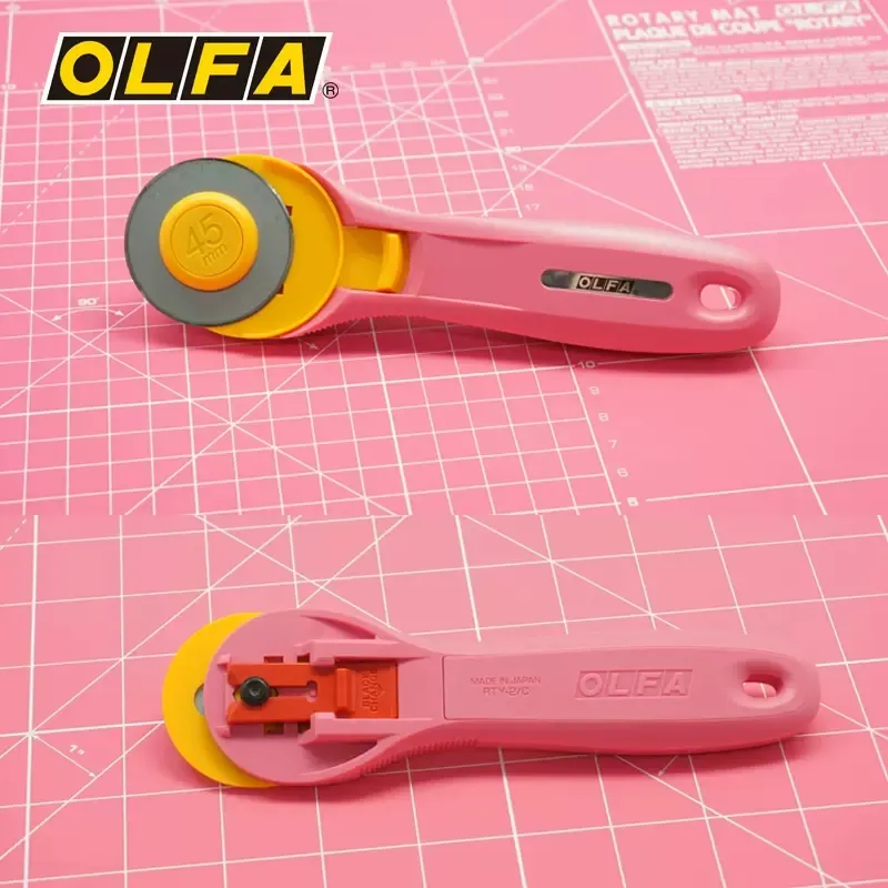 Olfa RTY-2/C 45mm döner Pinkle - Leatherwork Knife incelemesi ve fiyatı