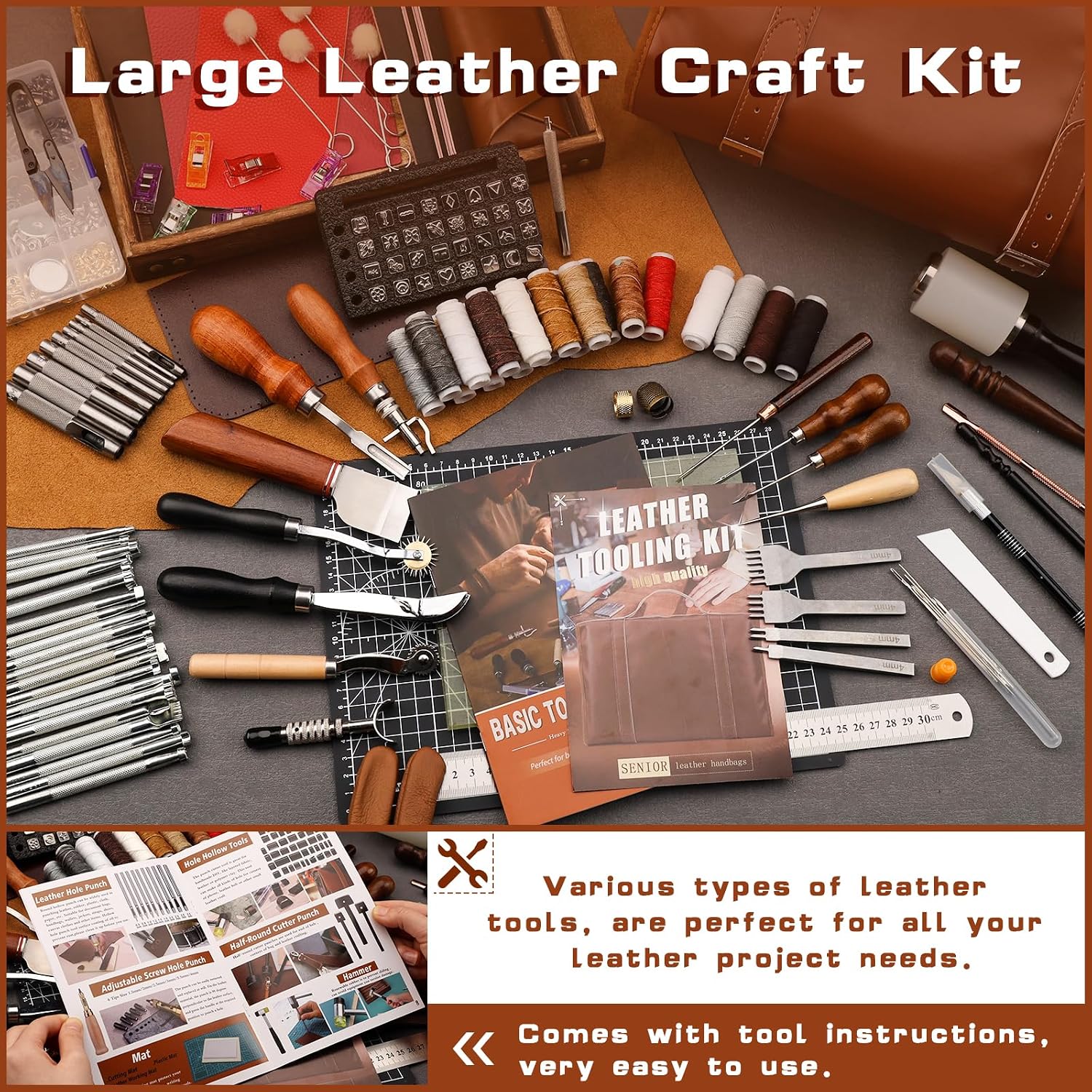 Deri İşleme Seti, Özel El Çant - Leather Working incelemesi ve fiyatı