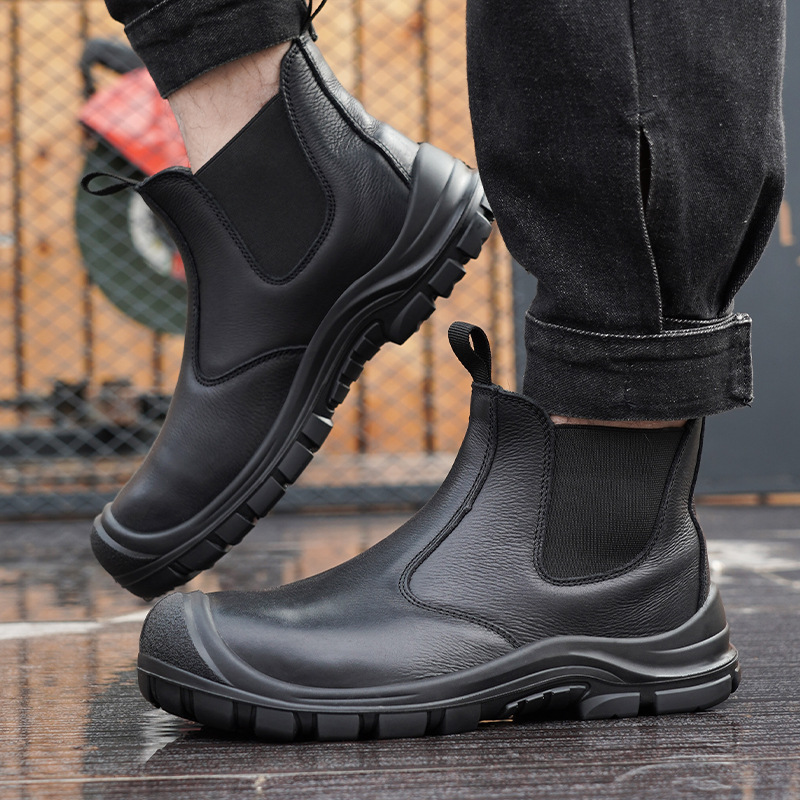 Büyük boy erkek moda çelik bur - Leatherwork Boots incelemesi ve fiyatı