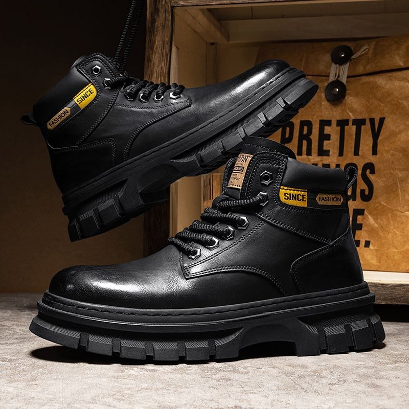 Vintage erkek platformu yarım  - Leatherwork Boots incelemesi ve fiyatı