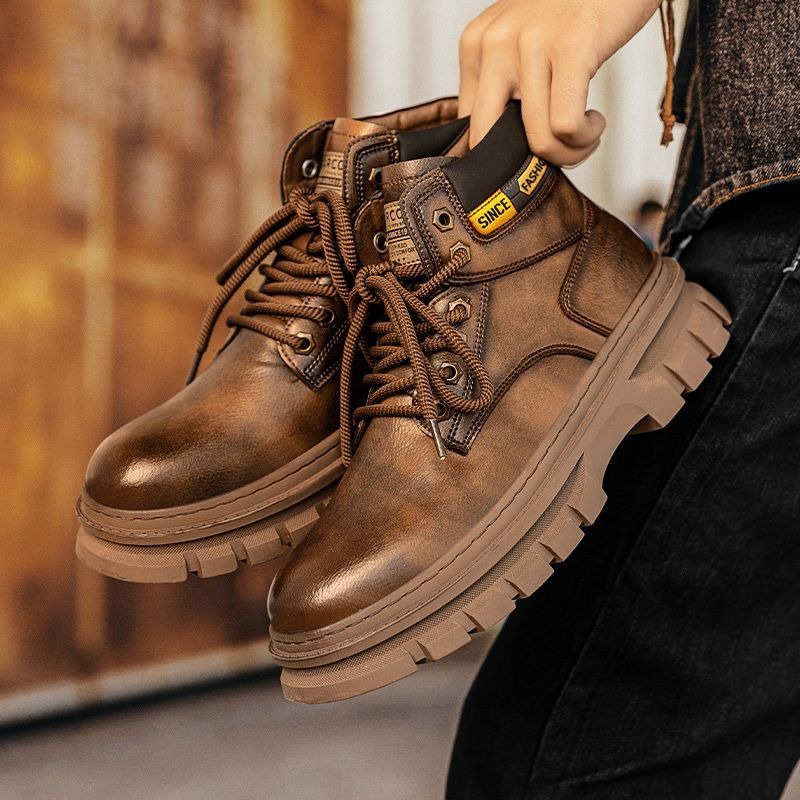 Vintage erkek platformu yarım  - Leatherwork Boots incelemesi ve fiyatı