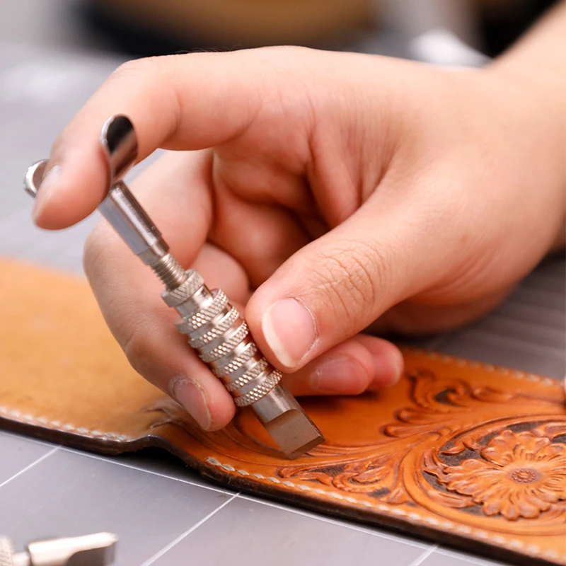 1 adet paslanmaz çelik deri oy - Leatherwork Knife incelemesi ve fiyatı