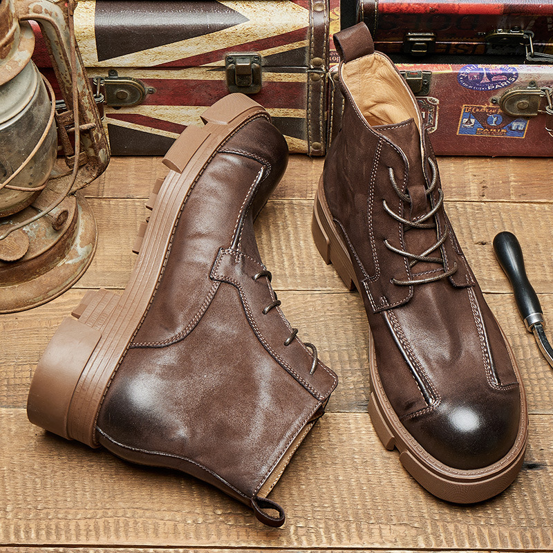 Erkek İngiliz Tarzı Askeri Bot - Leatherwork Boots incelemesi ve fiyatı