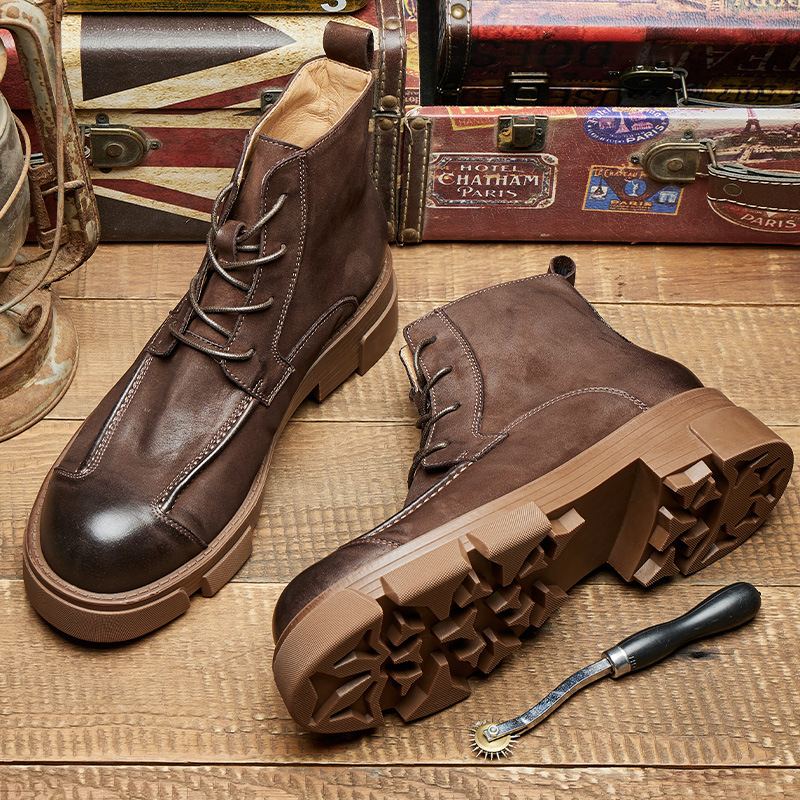 Erkek İngiliz Tarzı Askeri Bot - Leatherwork Boots incelemesi ve fiyatı