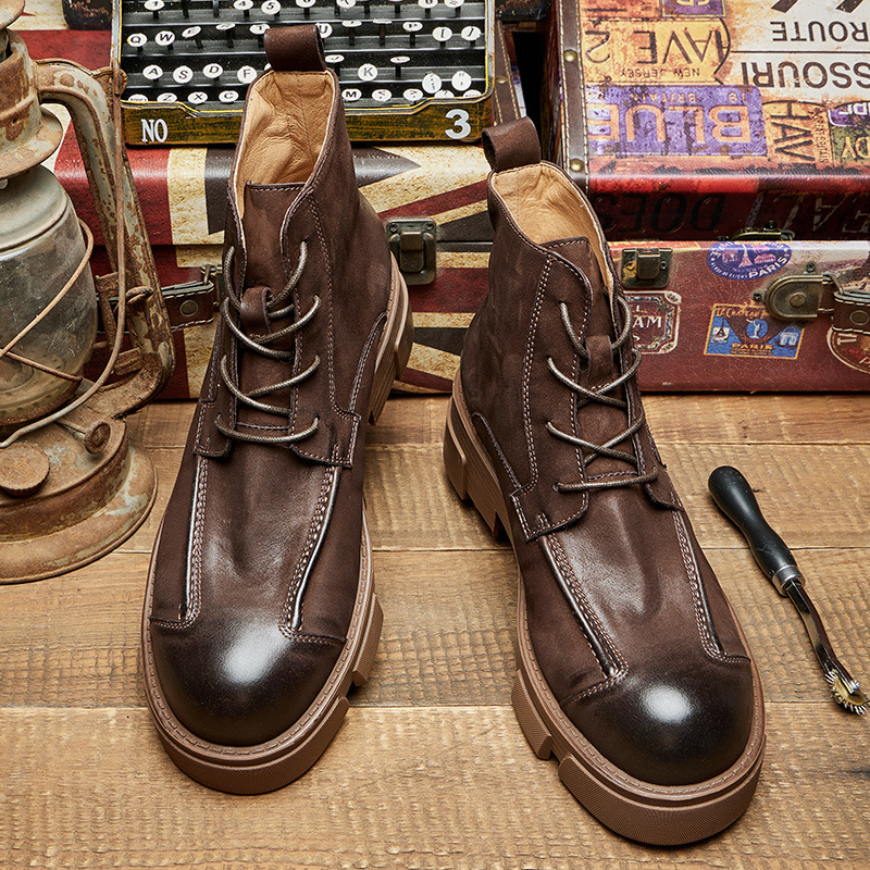 Erkek İngiliz Tarzı Askeri Bot - Leatherwork Boots incelemesi ve fiyatı