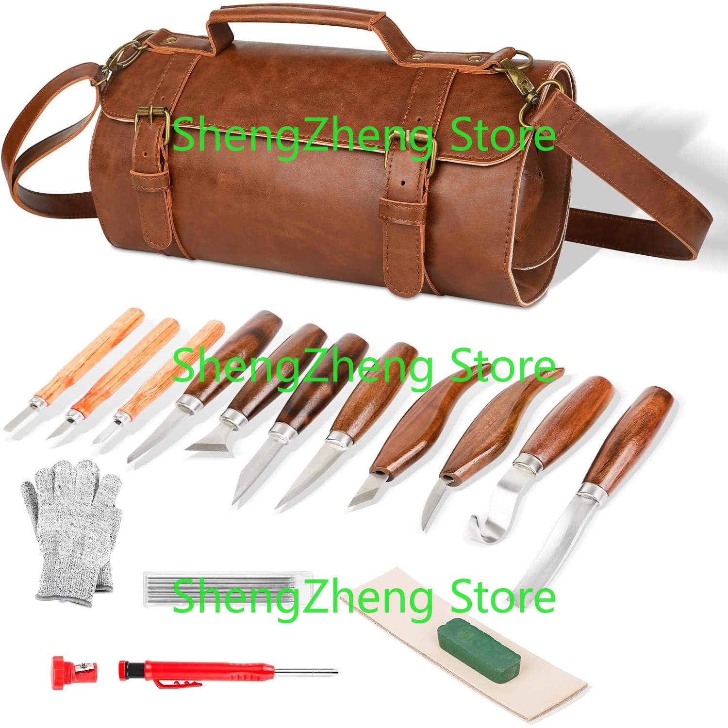 Ahşap Oyma Alet Setleri Kiti A - Leatherwork Beginner Tools incelemesi ve fiyatı