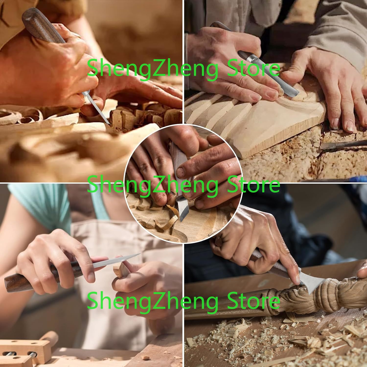 Ahşap Oyma Alet Setleri Kiti A - Leatherwork Beginner Tools incelemesi ve fiyatı