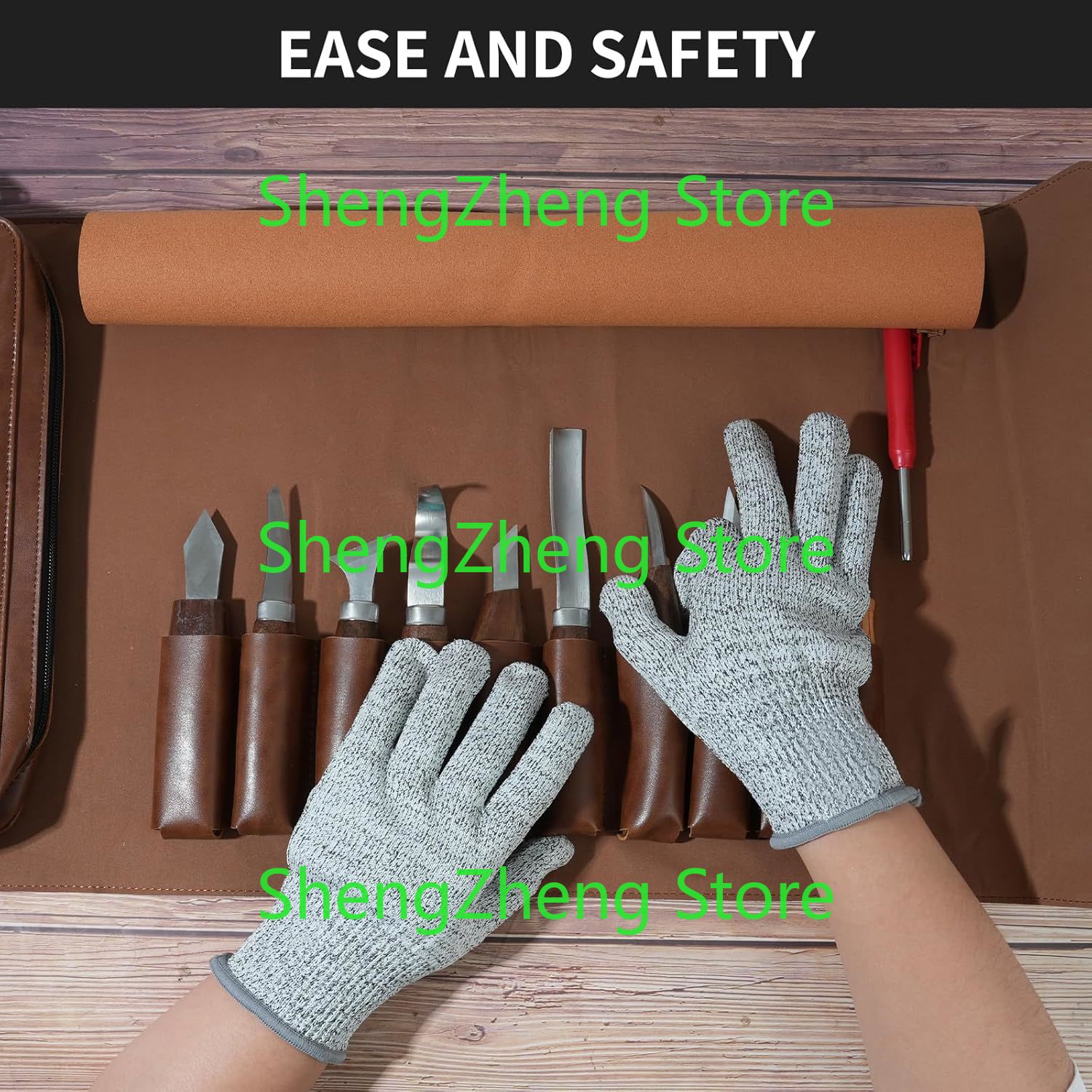 Ahşap Oyma Alet Setleri Kiti A - Leatherwork Beginner Tools incelemesi ve fiyatı
