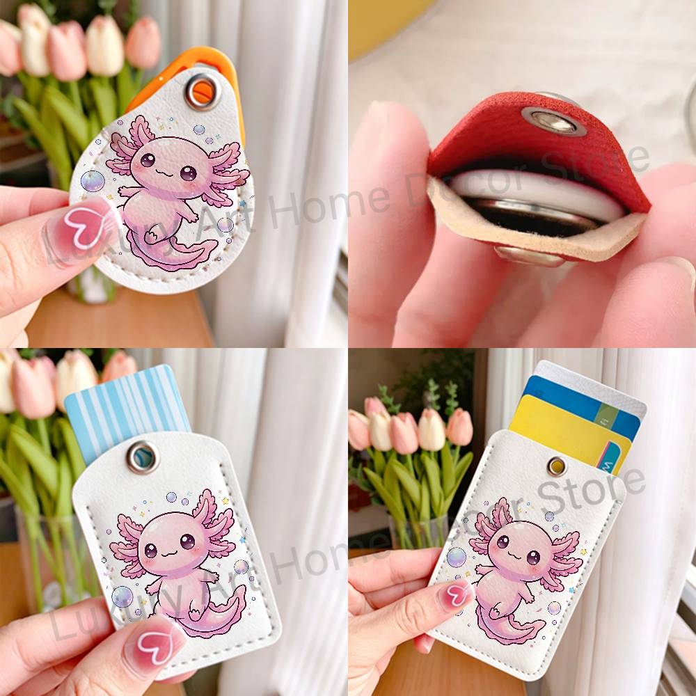 Sevimli pembe A-Axolotl Karika - Leather Working incelemesi ve fiyatı
