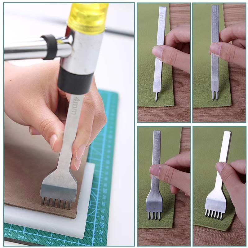 25 Parça Deri İşleme Aletleri  - Leatherwork Beginner Tools incelemesi ve fiyatı