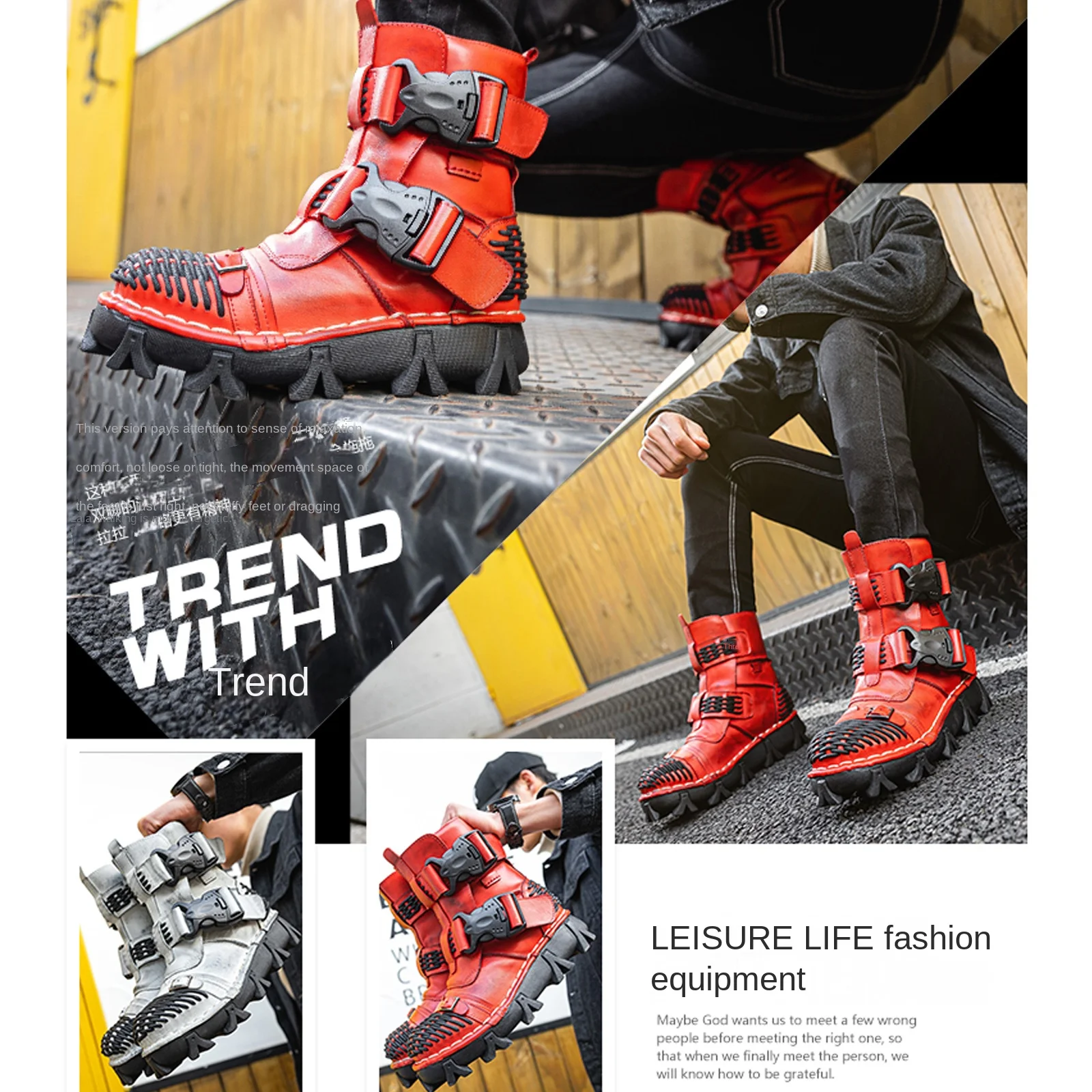 Erkek Hakiki Deri Motosiklet B - Leatherwork Boots incelemesi ve fiyatı