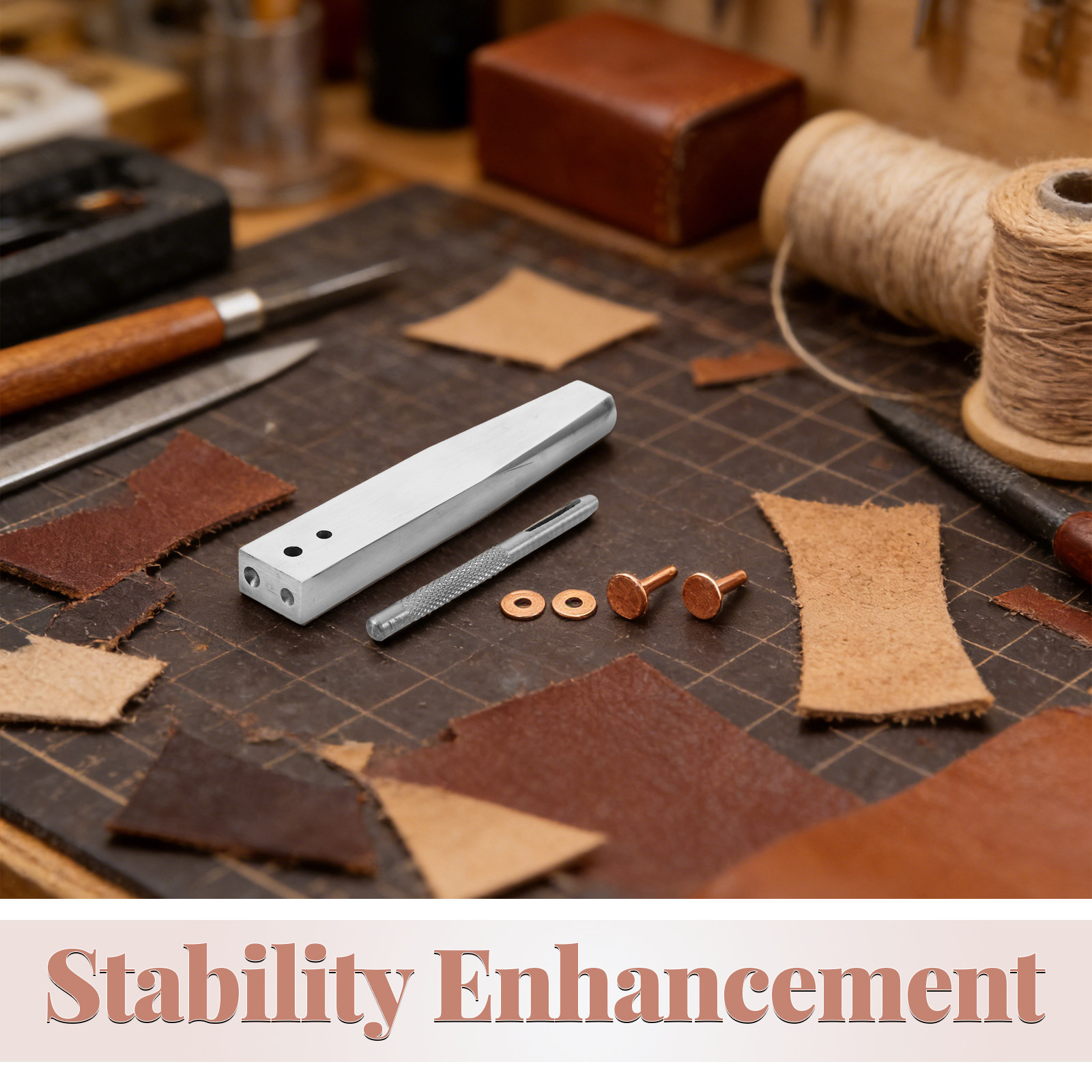 1 takım perçin sabitleme aleti - Leatherwork Rivet Setter incelemesi ve fiyatı