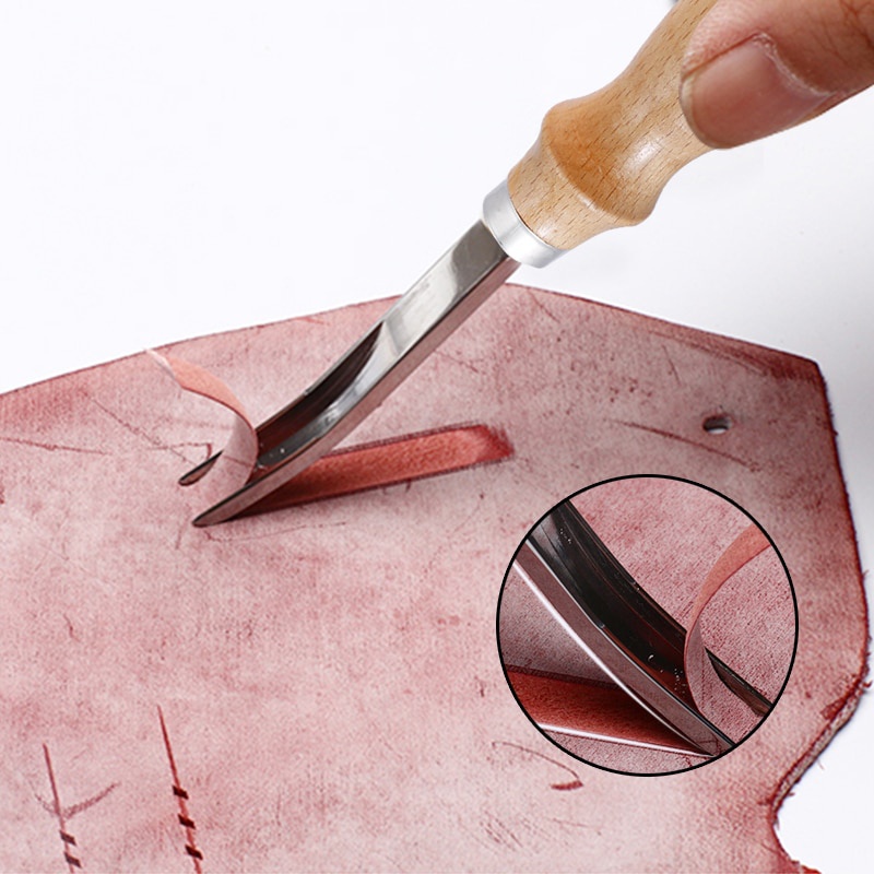 Ahşap kolu fransız tarzı deri  - Leatherwork Edge Beveler incelemesi ve fiyatı