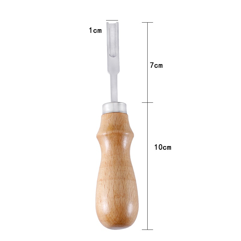 Ahşap kolu fransız tarzı deri  - Leatherwork Edge Beveler incelemesi ve fiyatı