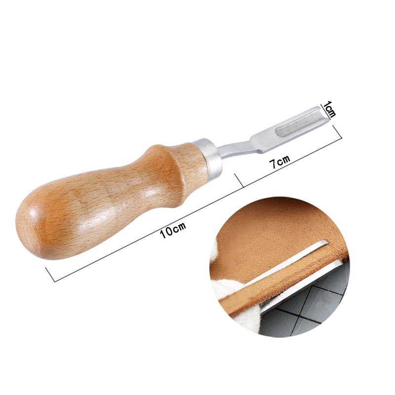Ahşap kolu fransız tarzı deri  - Leatherwork Edge Beveler incelemesi ve fiyatı