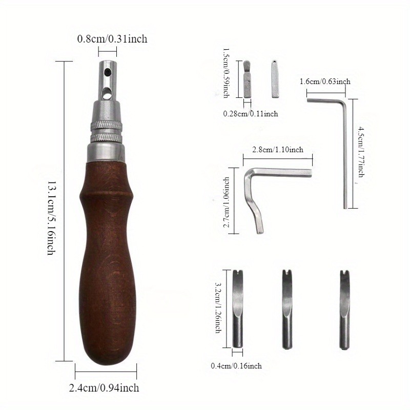 7'si 1 Arada Profesyonel Ayarl - Leatherwork Edge Beveler incelemesi ve fiyatı