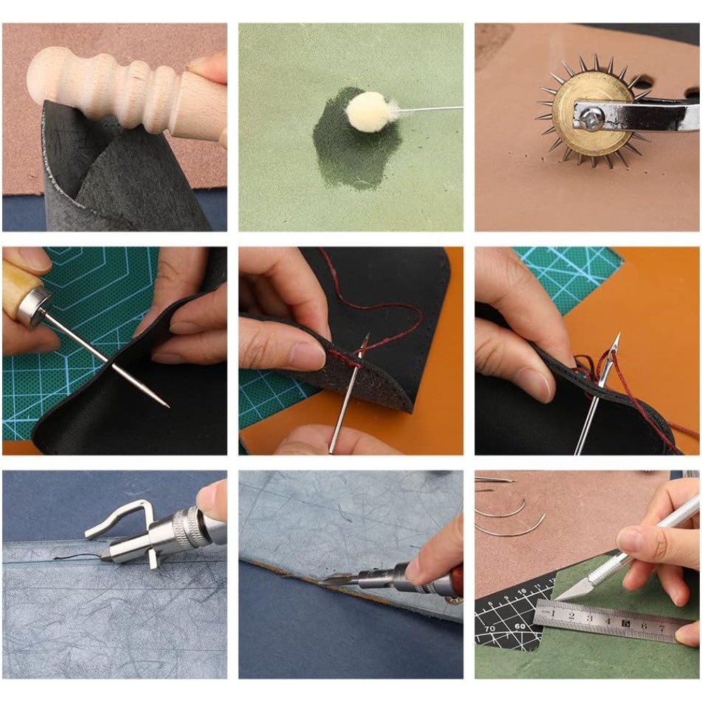 Deri Çalışma Araçları Pratik D - Leatherwork Beginner Tools incelemesi ve fiyatı