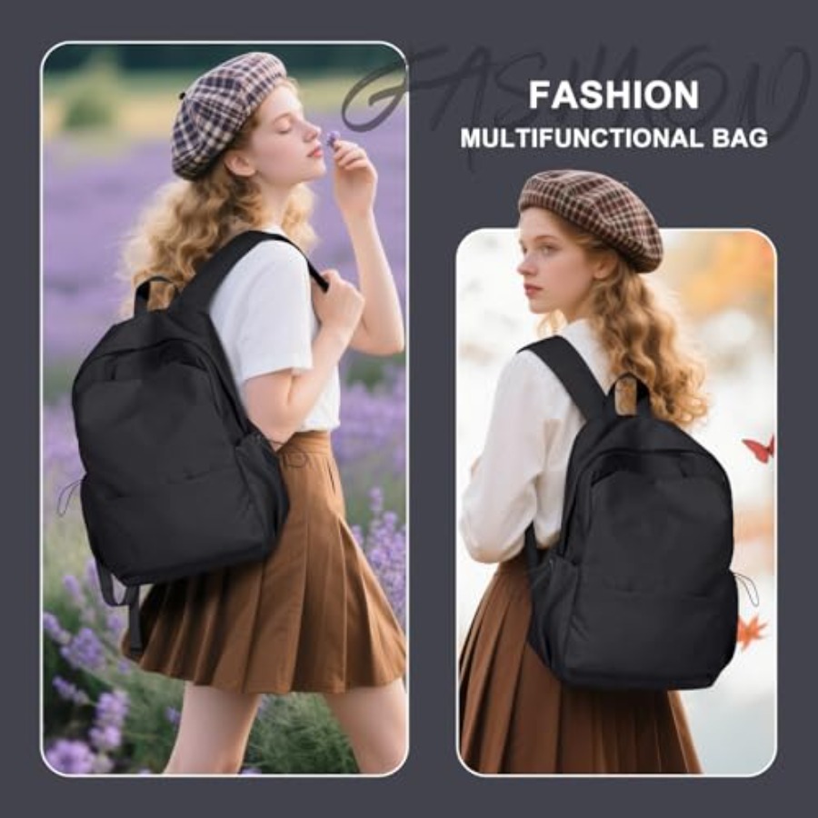 Kadınlar için Siyah Sırt Çanta - Leather Working incelemesi ve fiyatı